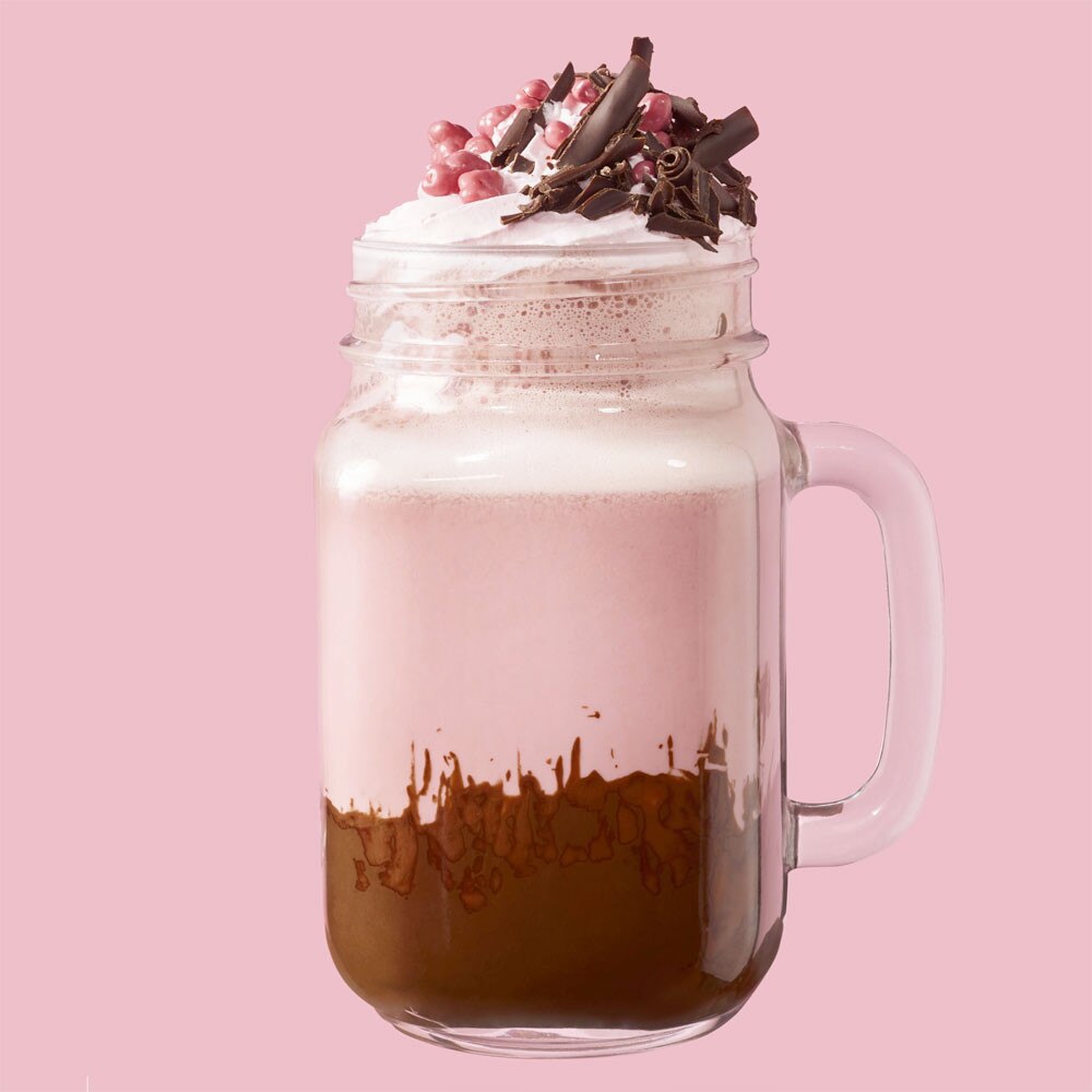 Van Houten Ruby Hot Chocolate - 1kg